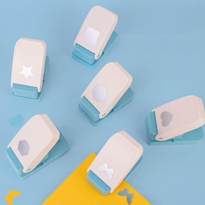 Embossing Machine Paper Craft Punch Embossing Paper Punch for Journaling Decorative Shape Puncher for Scrapbooks 3d Star for Diy