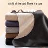 Silk Wool Warm Couple Vests - Men's & Women's Seamless Fleece-lined Base Layer for Autumn/Winter