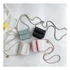 Mini Faux Leather Chain Shoulder Bag for Women, Small Square Phone Crossbody Purse, Compact Fashion Handbag
