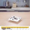 304 Stainless Steel Rectangular Food Pan with Lid (Set of 2)