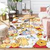 1Pc Winnie Pooh Party Printed Flannel Rug Soft Non Slip Carpet for Bedroom Living Room Office Floor Outdoor Home Decor Xmas Gift H1379