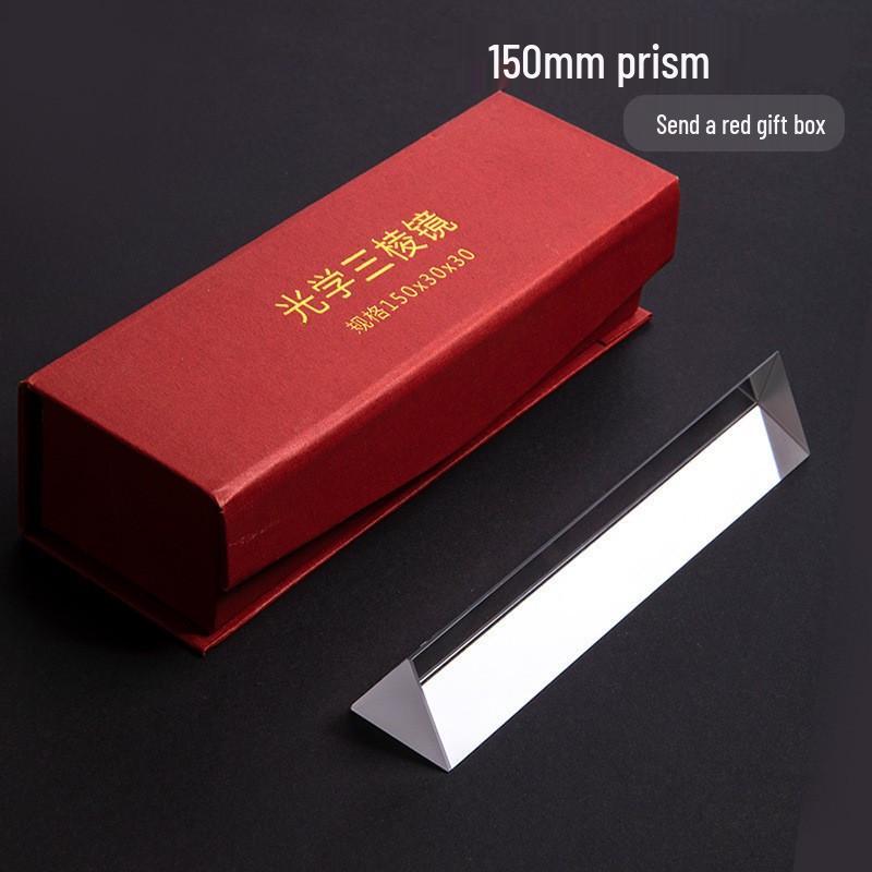 Triangular Prism Optical Glass for Student Experiments and Architectural Drawings