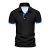 Men's Summer Button Lapel Loose Short Sleeve Top Men's Casual Fashion Top