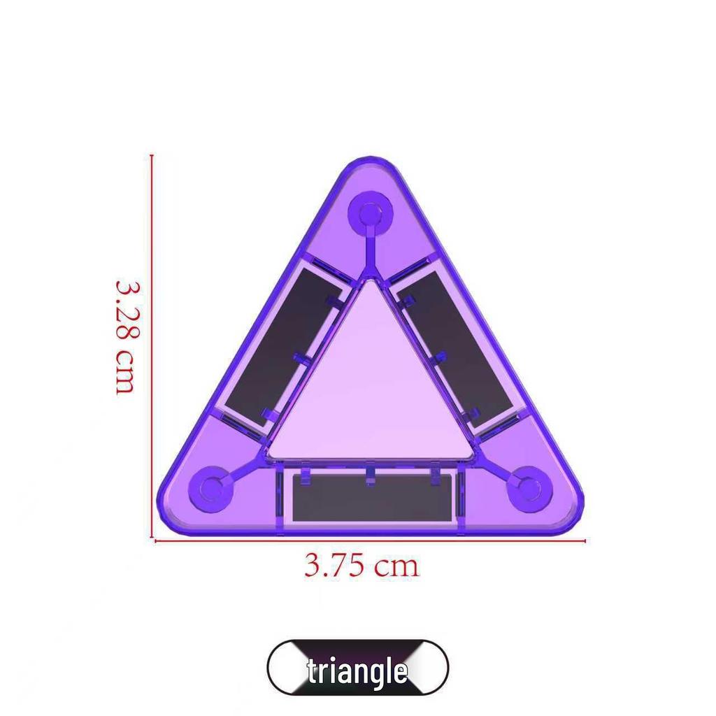 Stained Glass Magnetic Building Blocks for Children - Translucent Toy Set