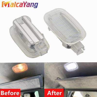 Pour Benz W204 W216 W217 W221 R230 C197 W212 W169 W164 X204 C207 Voiture Lumières de Courtoisie Sous la Porte Coffre Espace pour les Pieds Miroir de Courtoisie