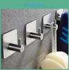 Stainless Steel Heavy Duty Adhesive Hook With Removable Design For Home Organization