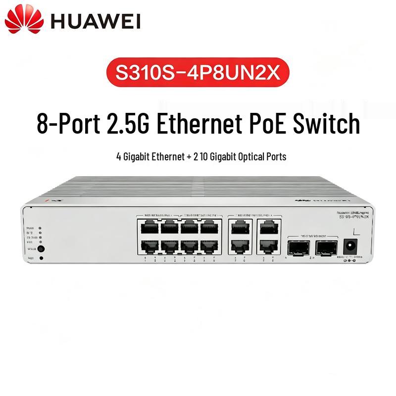 Huawei S310S-4P8UN2X Layer 3 Managed PoE Switch