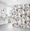 Western Cowboy Shower Curtain for Bathroom, Wild West Cowboy Ride Horse Cactus Bath Curtains, Farmhouse Country American West Th