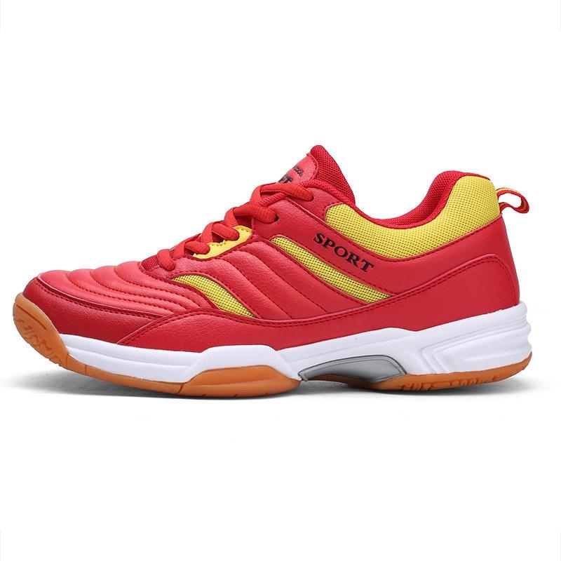 Badminton shoes Men's soft-soled table tennis shoes Non-slip and wear-resistant breathable tennis training extra large size sports shoes