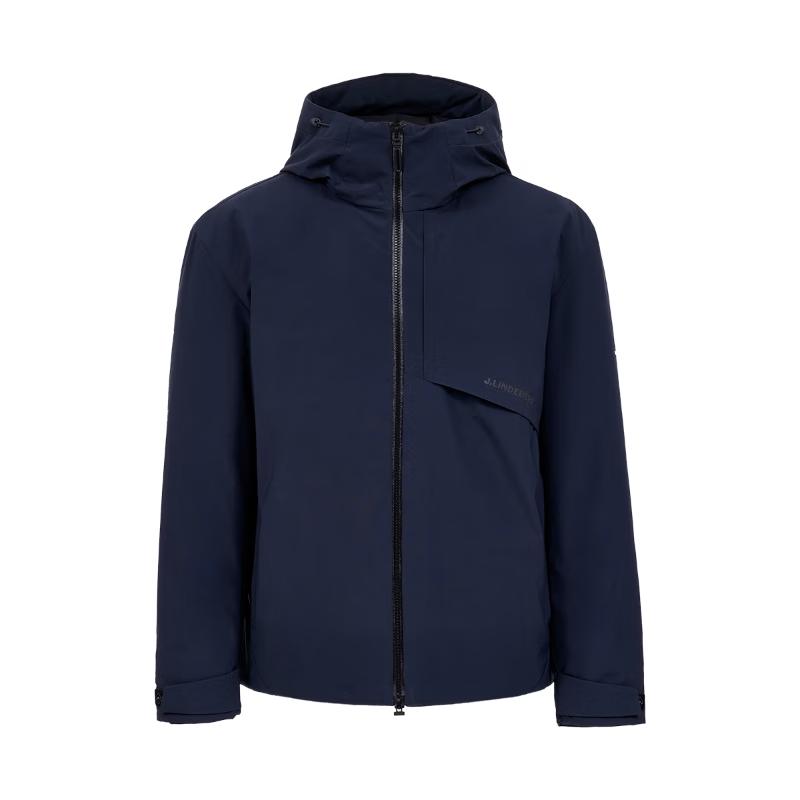 J.Lindeberg Men's Hooded Waterproof Padded Jacket 525309003