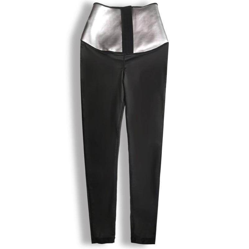 Women's High-Waist Tummy Control Sweat Pants with Hip-Lifting and Row Button Design