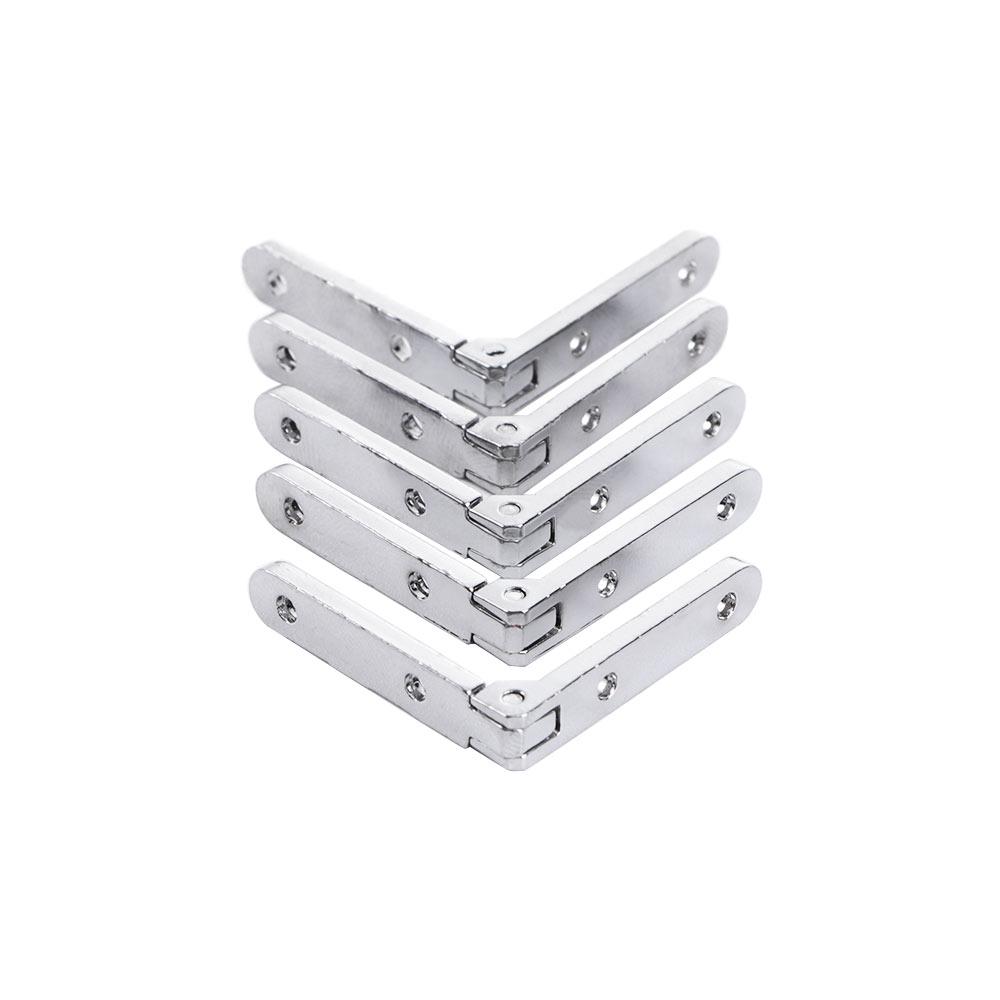 Watch Box Self-Locking Accessories Wooden Box Folding Hinge Furniture Hardware Lid Support Hinge