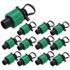 Drip Irrigation Tubing End Cap Plug 1/2 Inch Universal End Cap Fitting, for with 16mm Drip Tape Tubing Sprinkler System