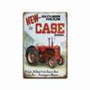 TIN SIGN New Tractor Farm Garage Rustic Vintage Looking Aluminum