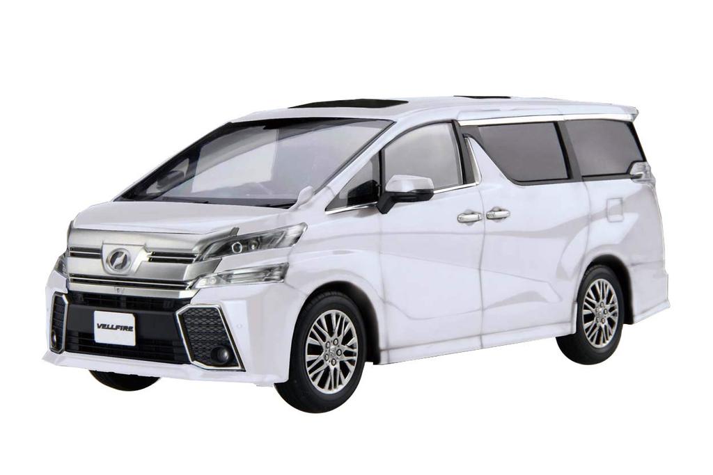 Fujimi Models Car NEXT Series 8 Vellfire ZA G EDITION Pearl Crystal Plastic Model Kit Car NX8 1/24 No. (White Shine) Pre-colored