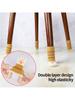 4-piece Set of Chair Leg Covers, Hardwood Floor Chair Leg Covers, Anti Cat Claw Chair Leg Covers, Floor Protection.
