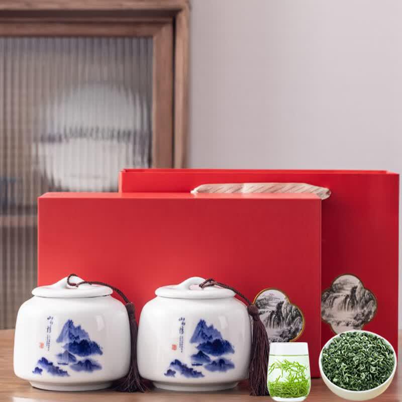 Shangfengling Pre-Qingming Biluochun Green Tea Gift Set (300g)