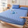 Waterproof Mattress Protector, Thick Quilted Solid Color Bed Cover with Deep Pocket,Warm Breathable Bedding for Bedroom Room Hotel, Without Pillowcase