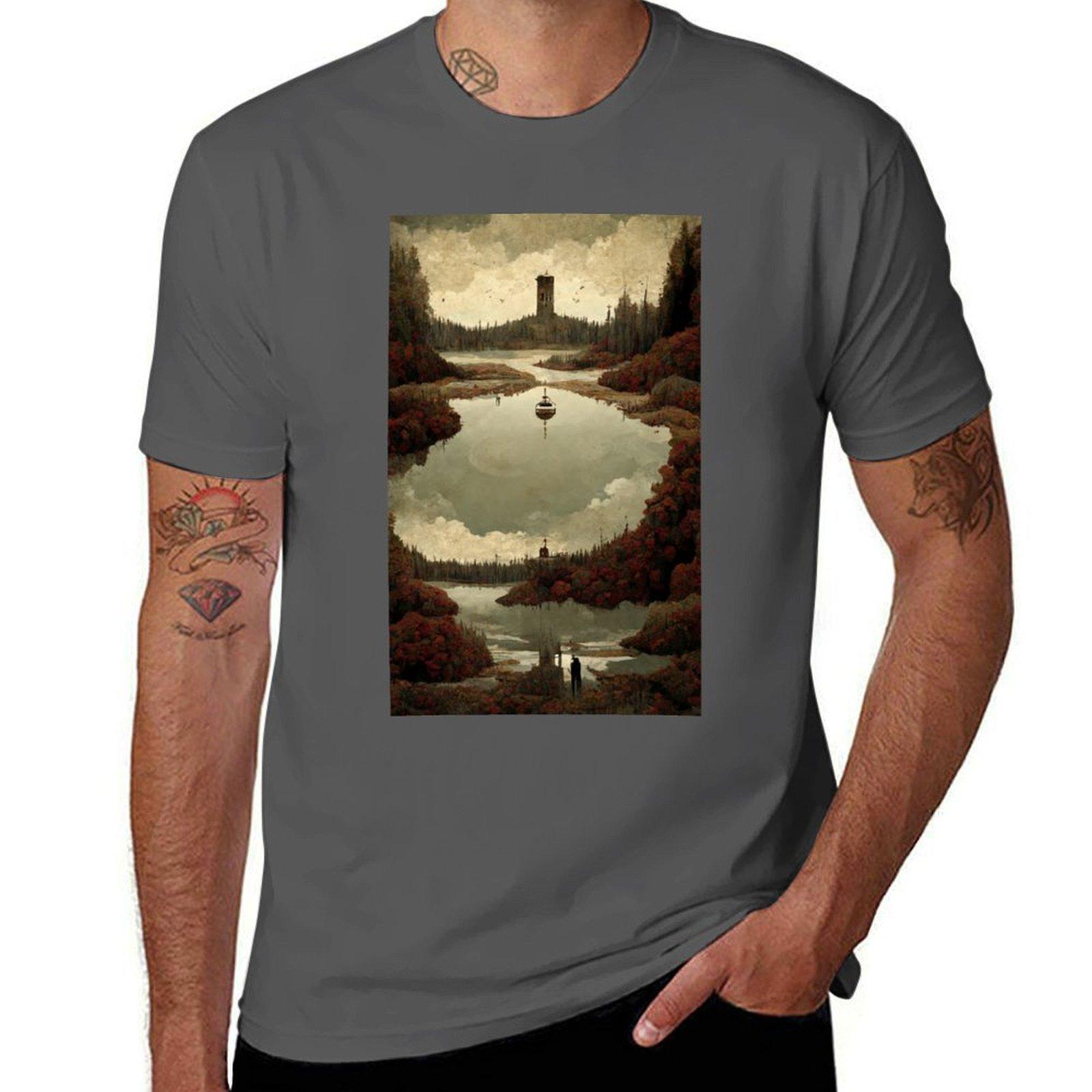 

Rusty Lake T-Shirt t shirt man designer t shirts for man pack white t shirt for man T-Shirt 4XL