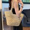 Large Capacity Woven Straw Tote Bag For Women Perfect For Summer Beach Travel
