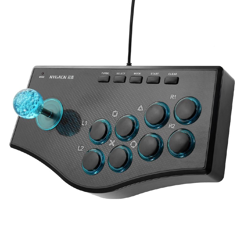 USB Rocker Game Controller Arcade Joystick Gamepad Fighting Stick For PS3/PC For Android Plug And Play Street Fighting