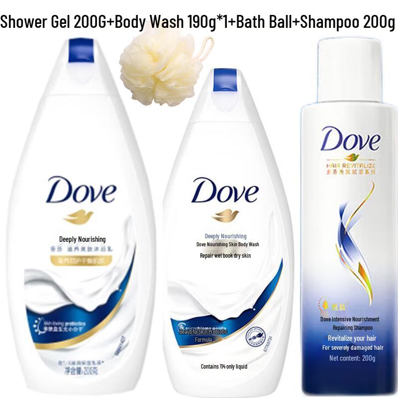 

Dove Deep Nourishment & Intensive Repair Bath & Hair Set