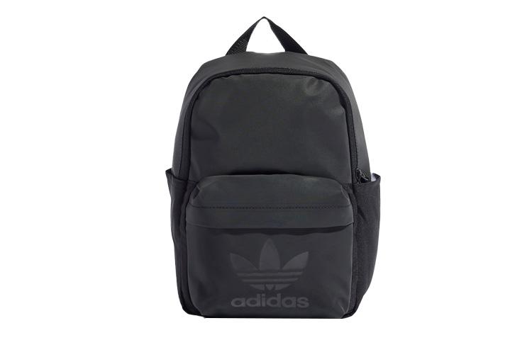 Adidas Originals Trefoil Polyurethane Backpack Unisex Black HD7218