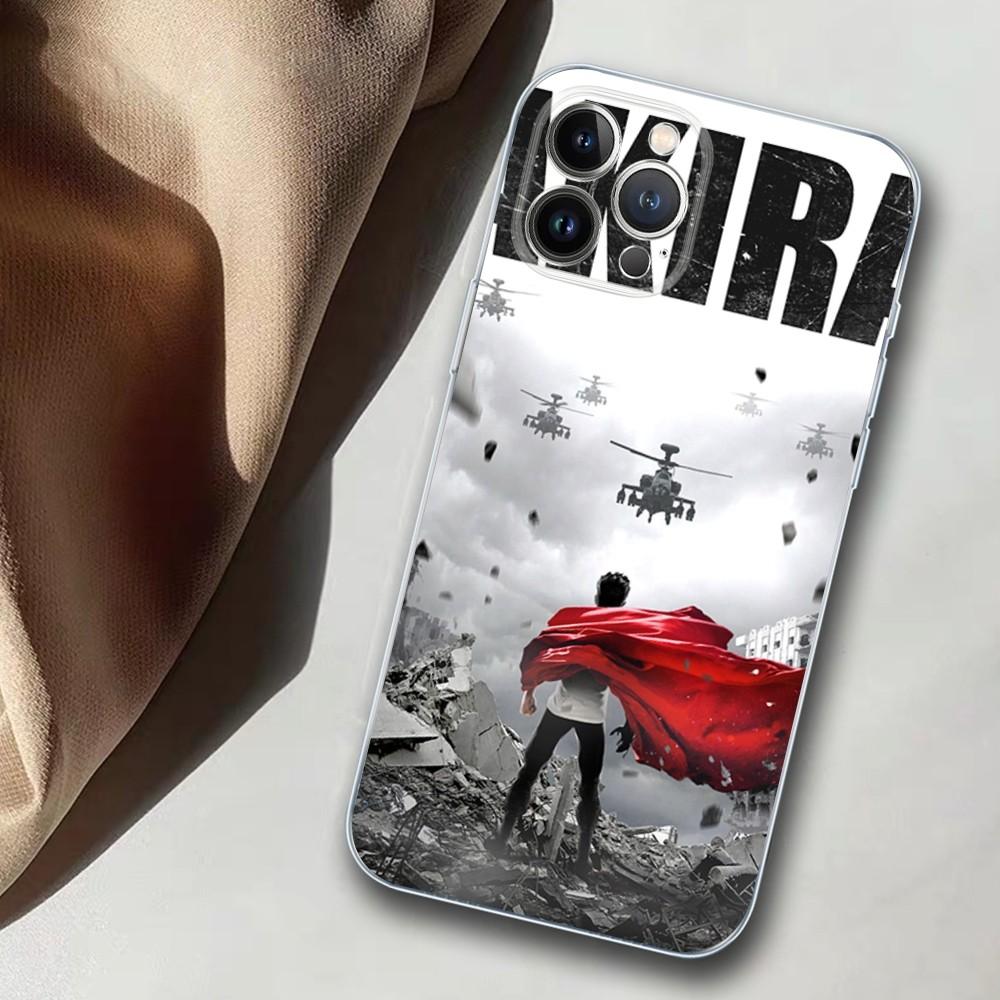 AKIRA Phone Case For iPhone 14 11 12 13 Mini Pro XS Max Cover 6 7 8 Plus X XR SE 2020 Funda Shell