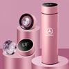 EMF1   Hot 2025 Stainless Steel Car Thermos Jug Smart Insulation Cup For Mercedes Benz A-Class W17 B-Class W247 C-Class W205 CLS-Class