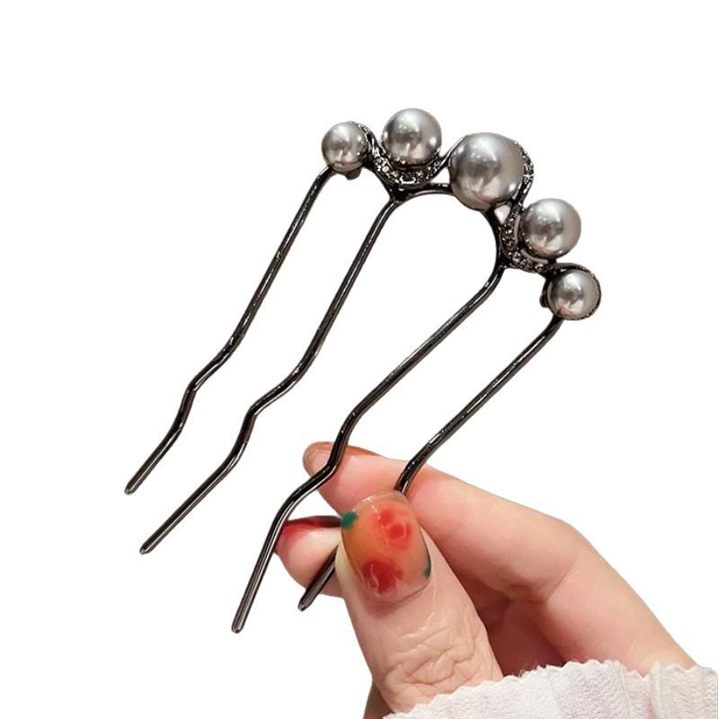 Elegant U-shaped Tassel Hairpin: Versatile Ancient Style Accessory for Updos