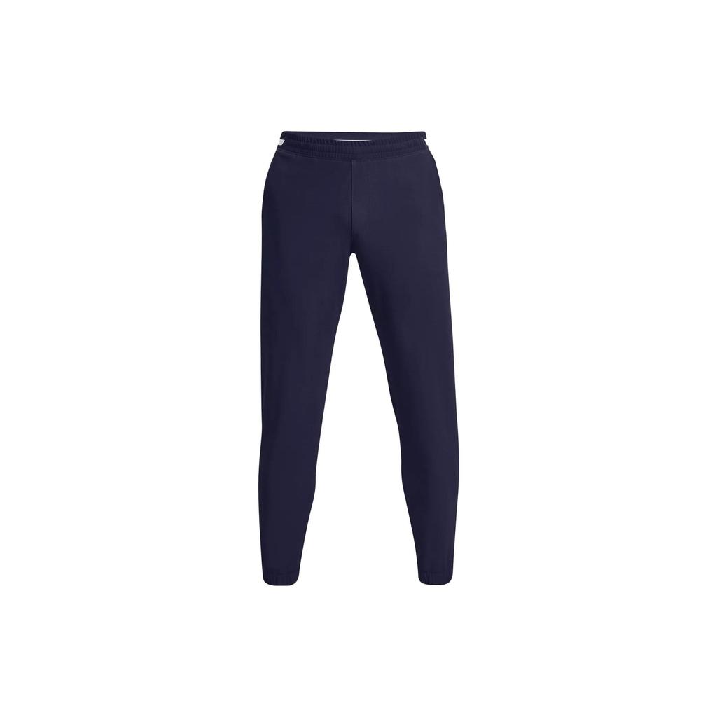 Under Armour Solid Color Elastic Waist Joggers Men Bottoms Midnight-Blue 1374766-410