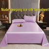 Sommer Kühl Eis Seide Bettlaken - Wasser gewaschen, Einzel-/Doppel