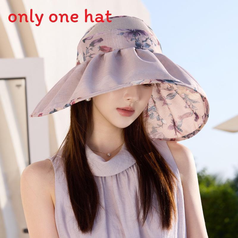 Дышащая полиэстеровая шляпа от солнца с широкими полями, разноцветная, для пляжа и сада LightPink