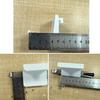 Rust Resistant Pegboard Handle Hanger For Effective Tool Arrangement In Garages And Kitchens Enhances Space Utilization