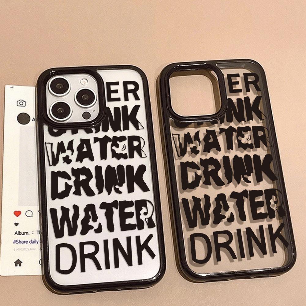Acrylic Phone Case for iPhone 11 12 13 14 Pro 12 14 16 Pro Max for Samsung A16 A36 A56 S24 FE High-quality Painted Anti-fall Mobile Phone Case