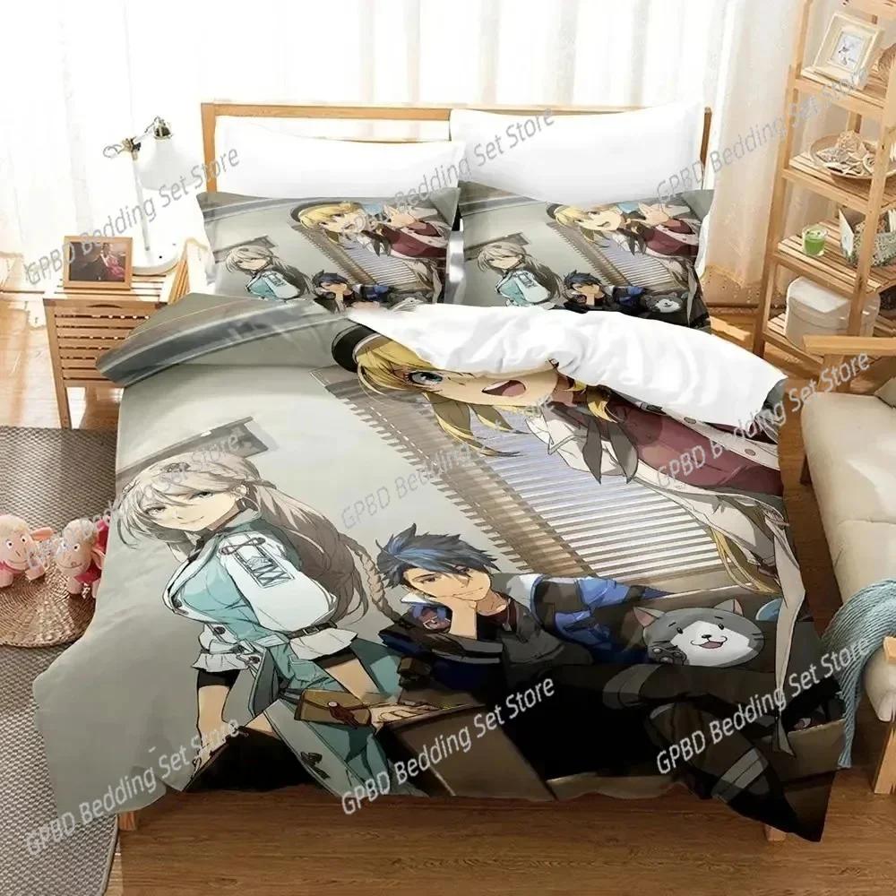 Comforter Anime The Legend Of Heroes Bedding Set Bedroom Soft Modern S Comefortable Kids And