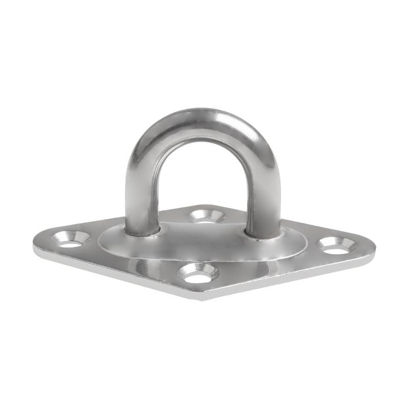 Stainless Steel Ceiling & Wall Hook for Fans, Sandbags, Lights, & Rings