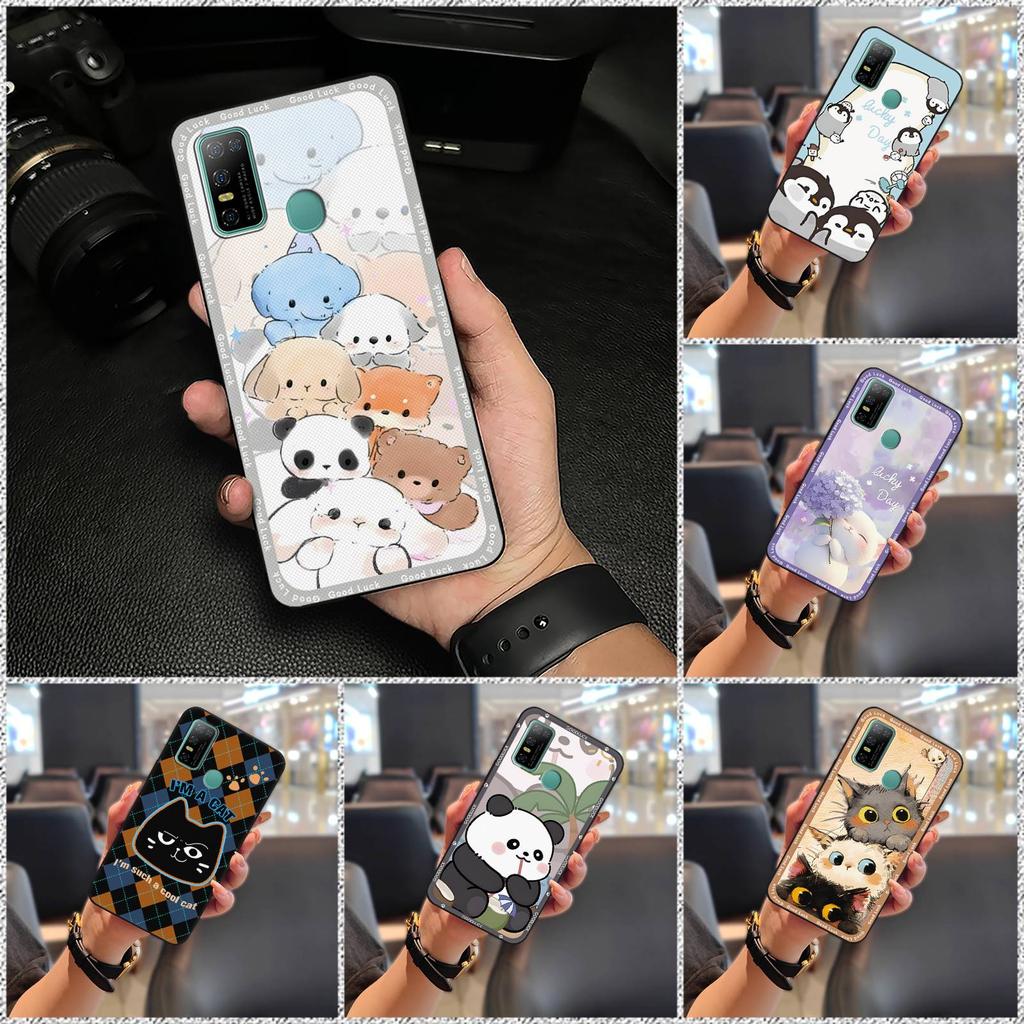 Full Wrap Anti-knock Phone Case For Doogee N30 Graffiti Shockproof TPU Back Cover Cute Silicone Anti-dust Fashion Design