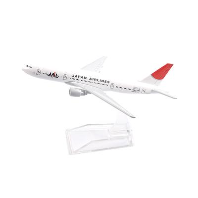 Jason Tutu 16cm Japan Airlines Aeroplane Model Boeing 777 Aircraft Model Planel Airplane Diecast Metal 1/400 Scale Planes