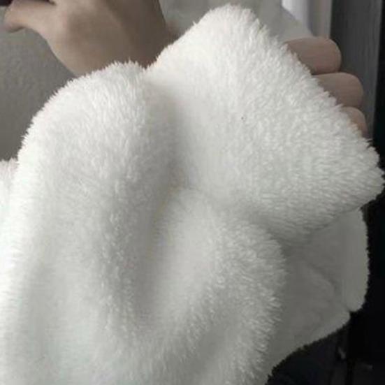 Bluză de trening groasă de iarnă cu gât rotund și mânecă lungă, culoare solidă, pentru bărbați. Bluză de trening supradimensionată, culoare solidă, pluș pe ambele fețe.