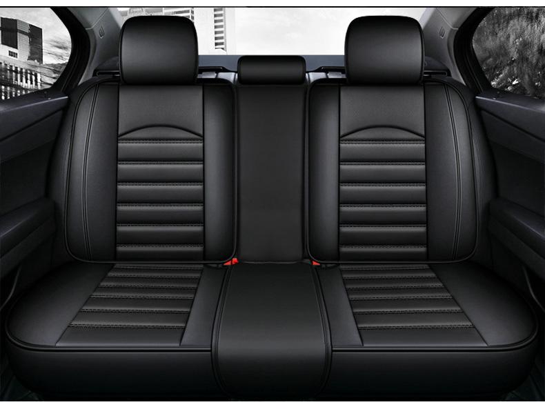All-Season Leather Car Seat Cushion for Five-Seat Pickup Trucks