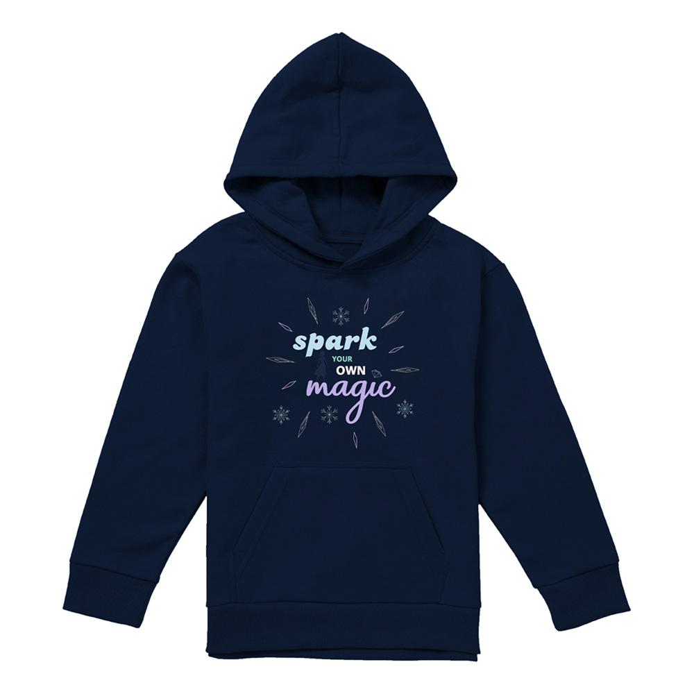 frozen Childrens/Kids Spark Your Own Magic Elsa Silhouette Pullover Hoodie