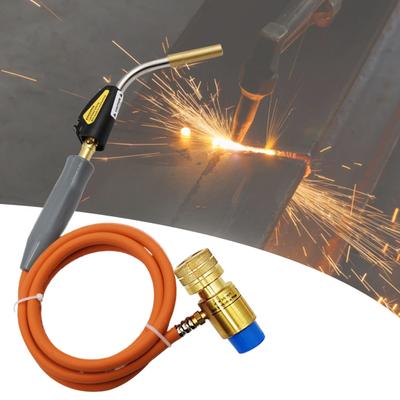 MAPP Self-igniting Welding Torch Adjustable Anti-rust 4-gear Oxygen-free Welding Torch for Soldering