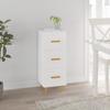 Vidaxl Cabinet, White, 34.5X34X90 Cm, Wood-Based Material