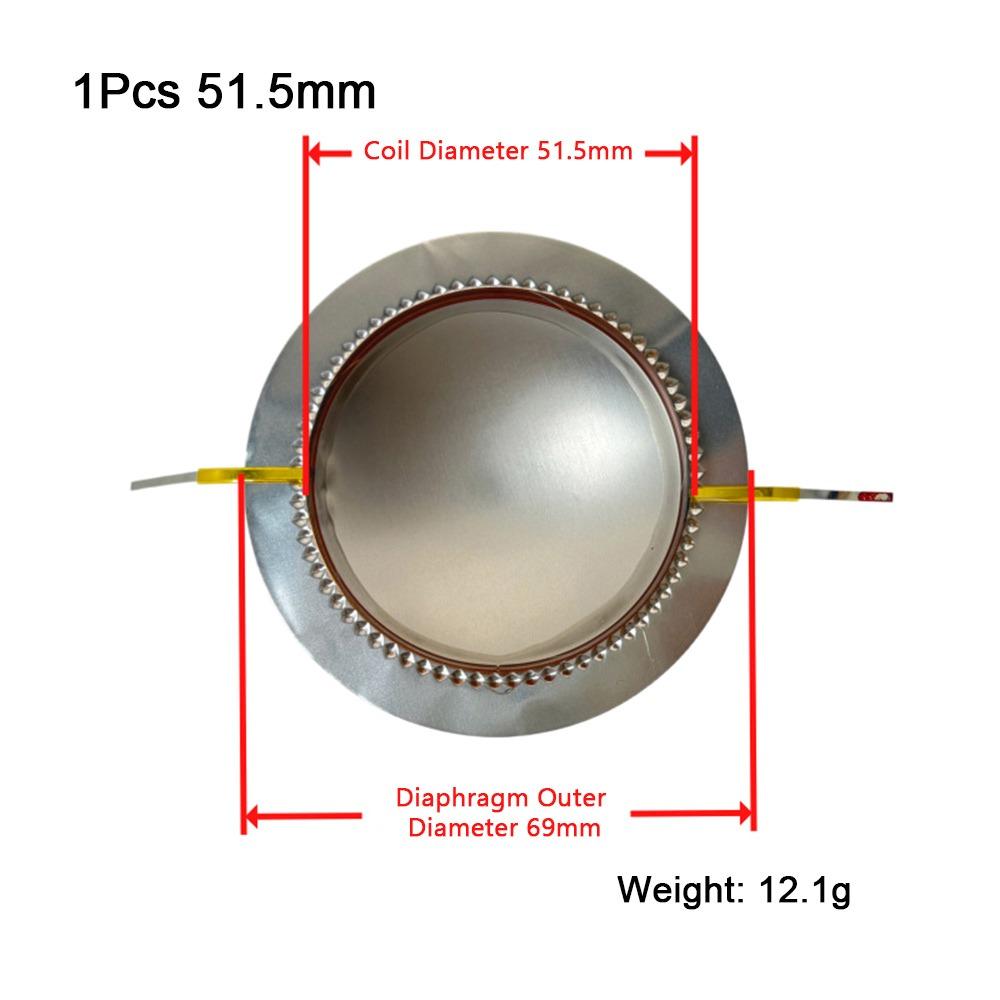 1Pcs DIY Speaker Modification Titanium Film Diaphragm  Audio Equipment Maintenance