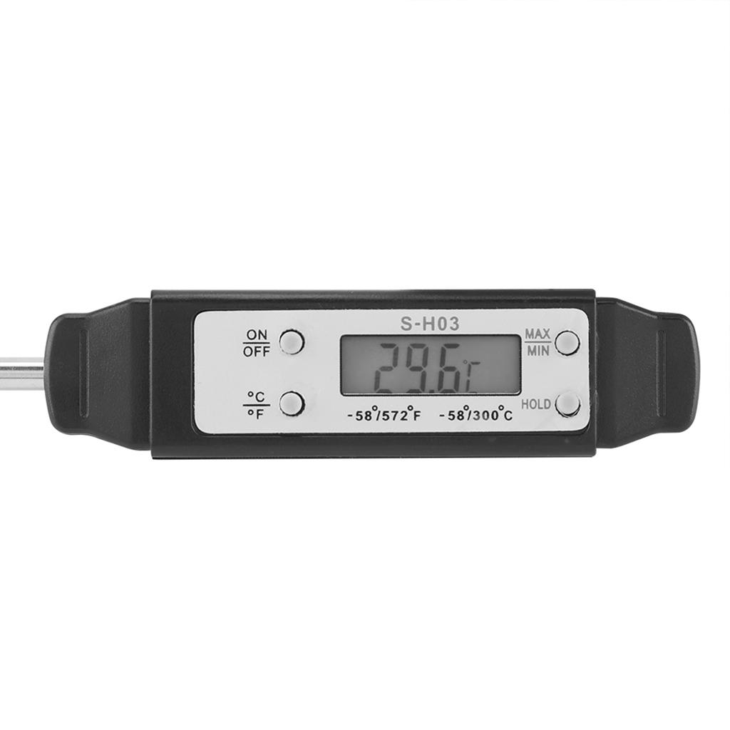 1Pc Instant Reading Digital Food Thermometer Kitchen Cooking BBQ Meat Probe