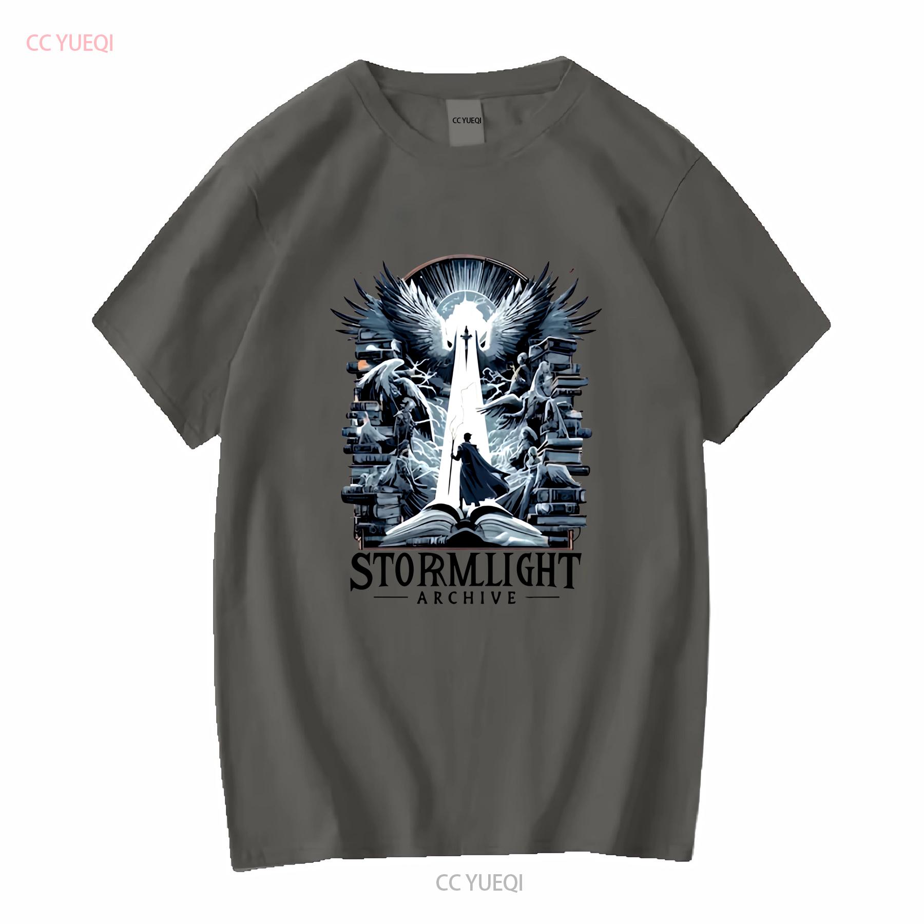 

Stormlight Archive T Shirt The Way of Kings Brandon Sanderson Airsick Lowlander For Fans Kaladin Stormblessed vintage Washed 4XL