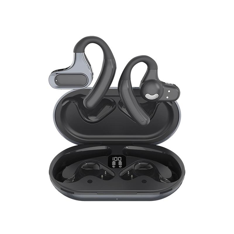 

OWS Open-Ear Sports Bluetooth Earphones: 5.4 Long Battery, Noise Cancelling, Air Conduction, App Compatible