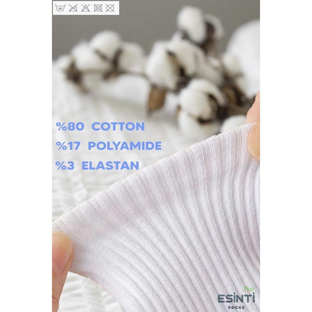 Men's White Socks Women's Sports Tennis Socks Anti-slip Sports Socks Football Basketball Socks 5 Pieces