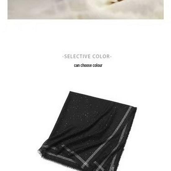 Vintage Cheongsam Pure Wool Triangle Scarf & Shawl